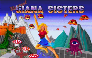 Great Giana Sisters, The screen shot title